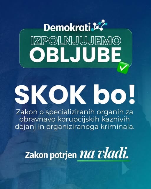 Izpolnjujemo eno ključnih obljub - Vlada potrdila zakon o SKOK-u